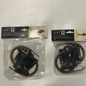 Umbra Curtain Holdbacks, 2 sets